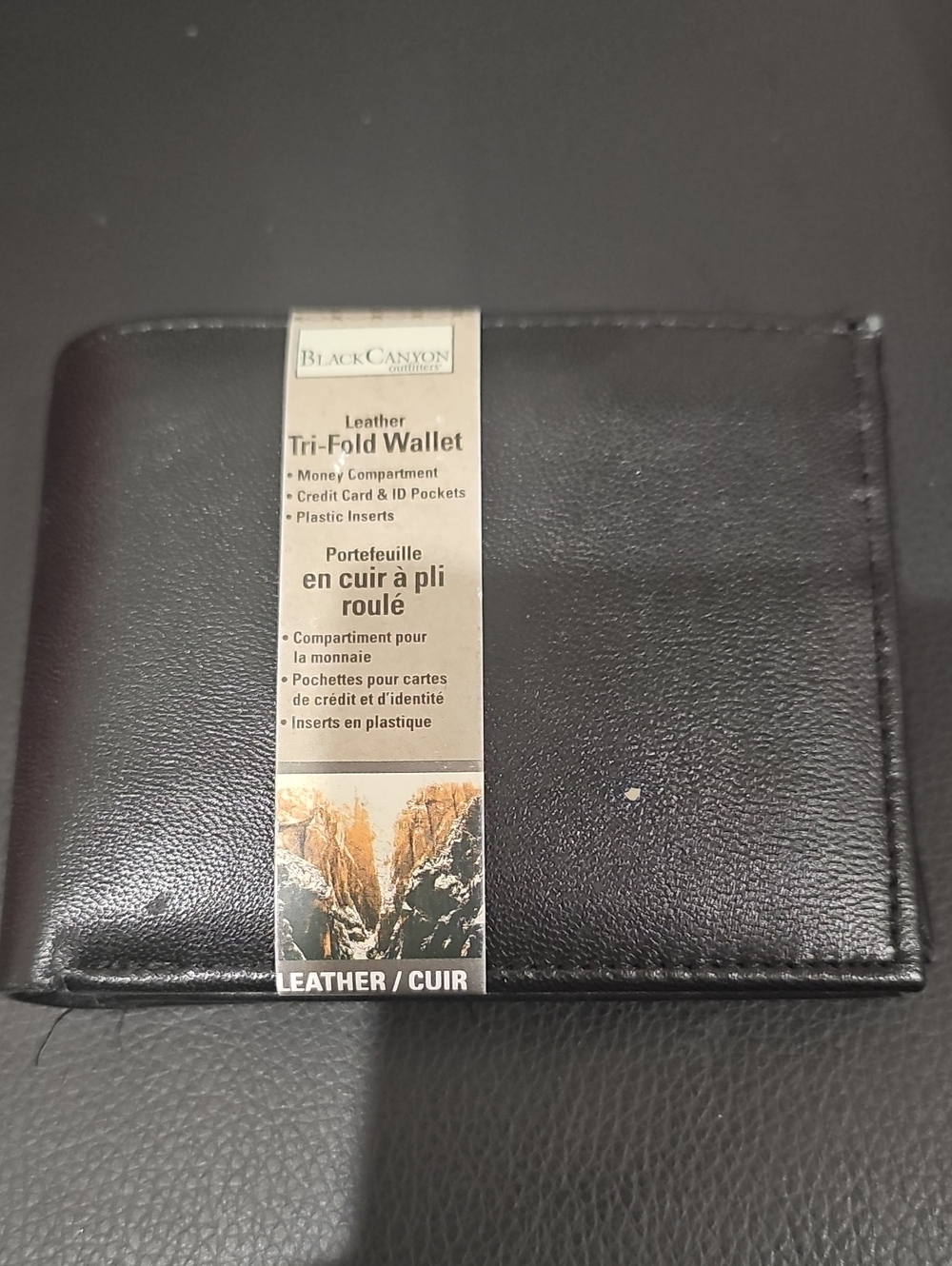 Black Leather Wallet